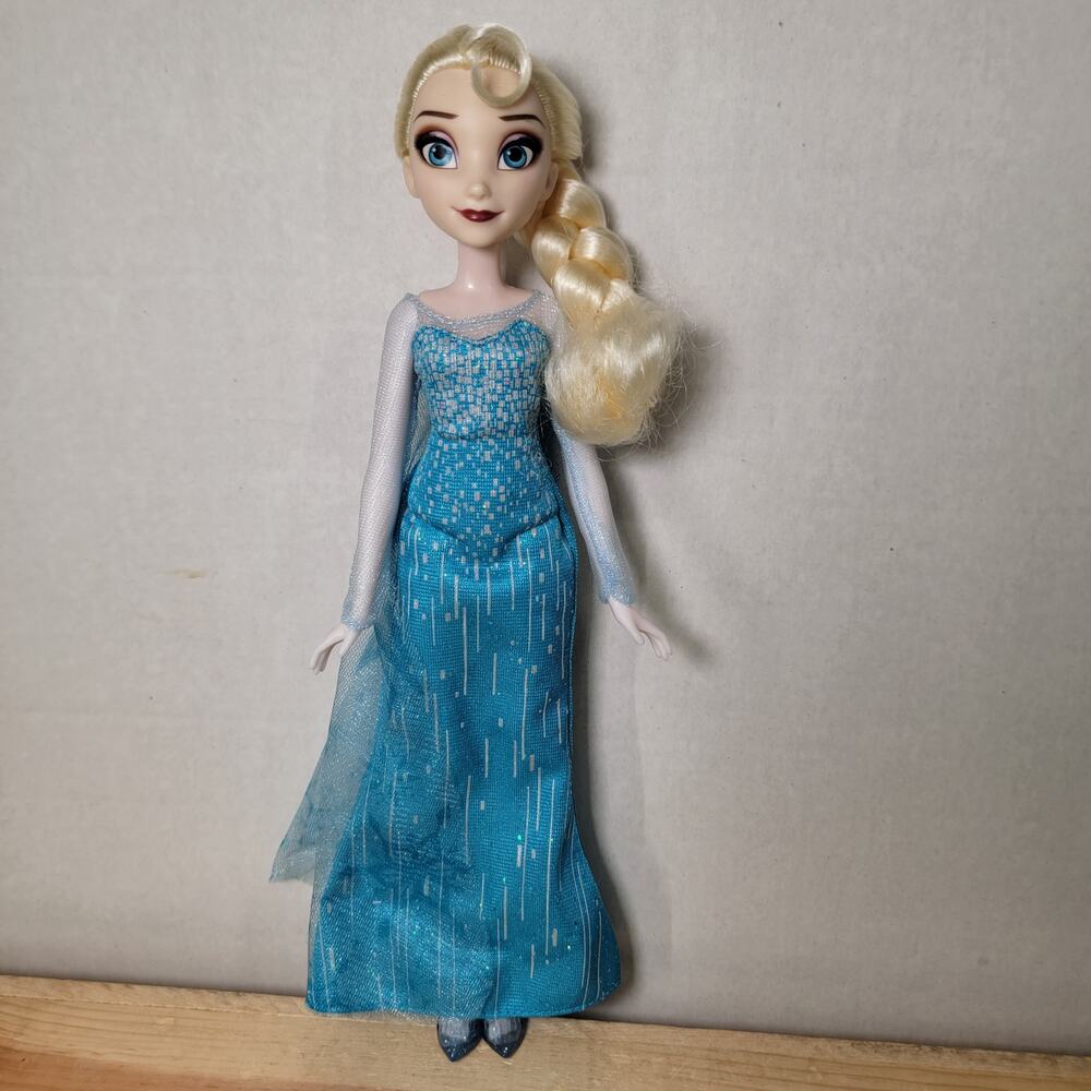 Disney's Frozen Elsa 11" Doll From Hasbro w/ Shoes
